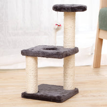 Load image into Gallery viewer, Pet Cat Tree House Cat Climbing Frame Climbing Frame With Hammock Cat Table Pet Cat Toy Kitty Play House For Kitten
