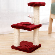 Load image into Gallery viewer, Pet Cat Tree House Cat Climbing Frame Climbing Frame With Hammock Cat Table Pet Cat Toy Kitty Play House For Kitten
