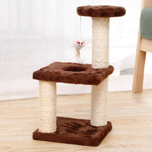 Load image into Gallery viewer, Pet Cat Tree House Cat Climbing Frame Climbing Frame With Hammock Cat Table Pet Cat Toy Kitty Play House For Kitten

