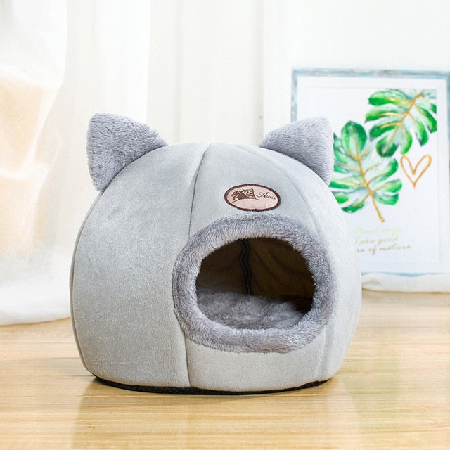 Deep sleep comfort in winter cat bed little dogs basket for cat‘s house fors products pets tent cozy cave beds Indoor cama gato